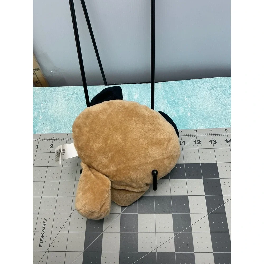 Surehot Redemption Pug Dog Plush Tan Black Small Stuffed Animal Toy 9 inch